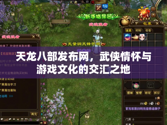 天龙八部发布网，武侠情怀与游戏文化的交汇之地