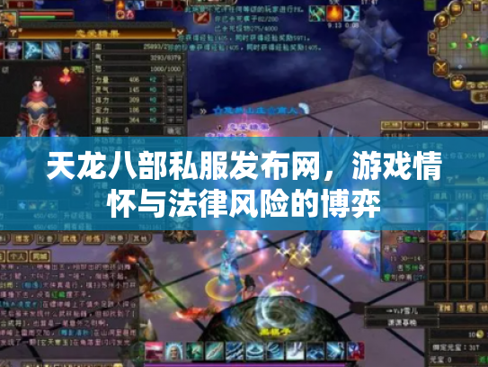天龙八部私服发布网，游戏情怀与法律风险的博弈