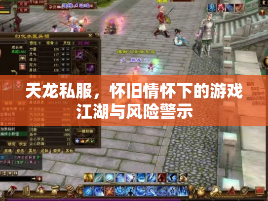 天龙私服，怀旧情怀下的游戏江湖与风险警示