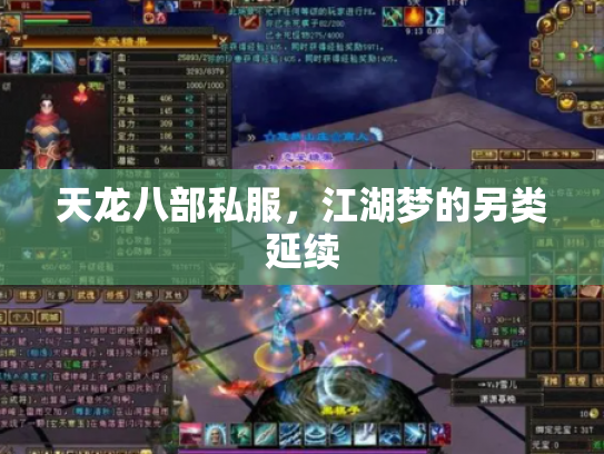 天龙八部私服，江湖梦的另类延续