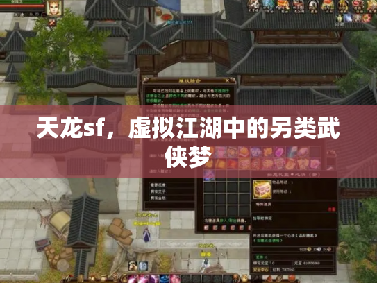 天龙sf，虚拟江湖中的另类武侠梦