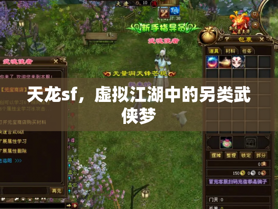 天龙sf，虚拟江湖中的另类武侠梦