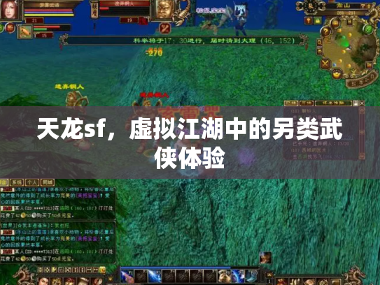 天龙sf，虚拟江湖中的另类武侠体验