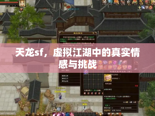 天龙sf，虚拟江湖中的真实情感与挑战