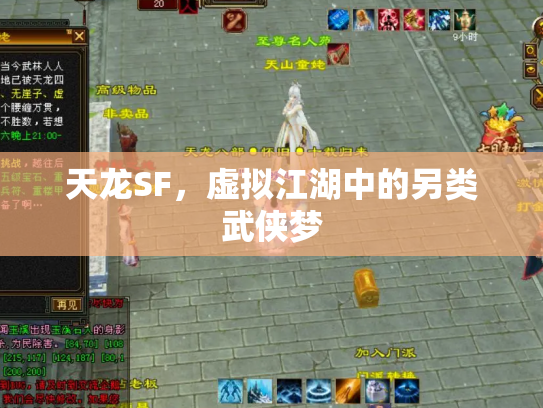 天龙SF，虚拟江湖中的另类武侠梦