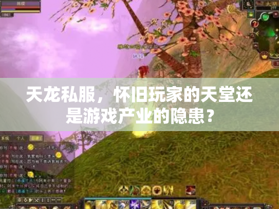 天龙私服，怀旧玩家的天堂还是游戏产业的隐患？