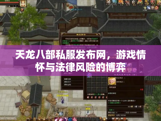 天龙八部私服发布网，游戏情怀与法律风险的博弈