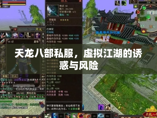 天龙八部私服，虚拟江湖的诱惑与风险