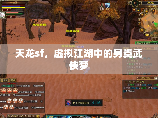 天龙sf，虚拟江湖中的另类武侠梦
