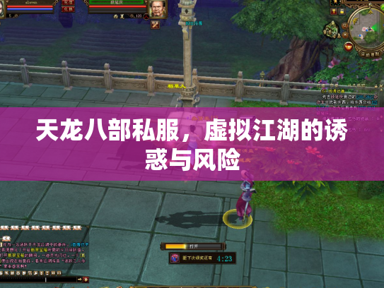 天龙八部私服，虚拟江湖的诱惑与风险