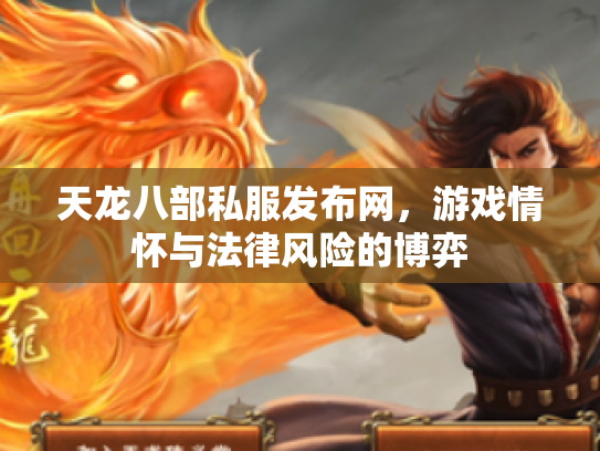 天龙八部私服发布网，游戏情怀与法律风险的博弈
