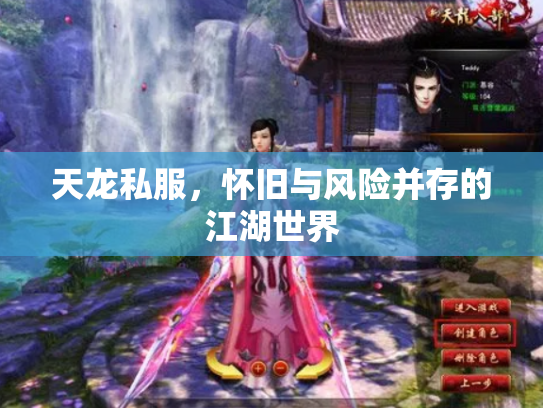 天龙私服，怀旧与风险并存的江湖世界