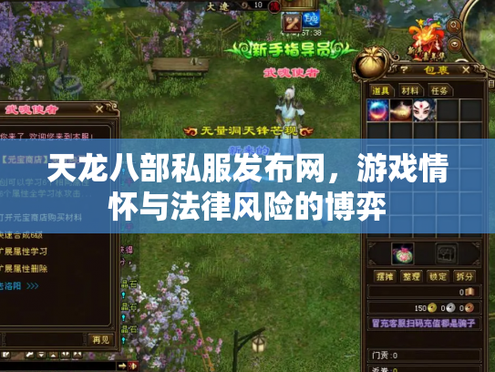 天龙八部私服发布网，游戏情怀与法律风险的博弈