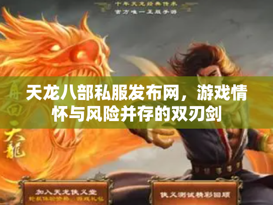 天龙八部私服发布网，游戏情怀与风险并存的双刃剑