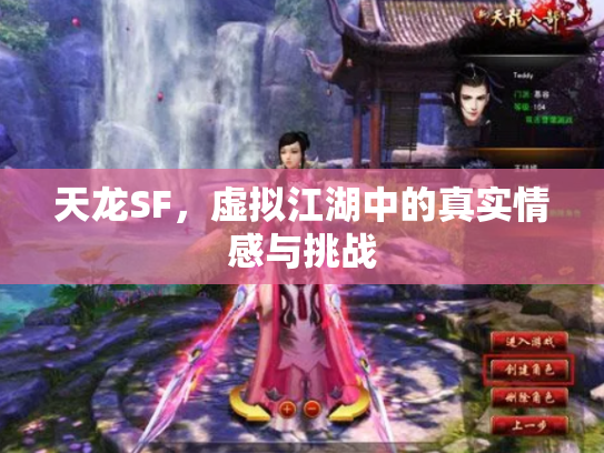 天龙SF，虚拟江湖中的真实情感与挑战