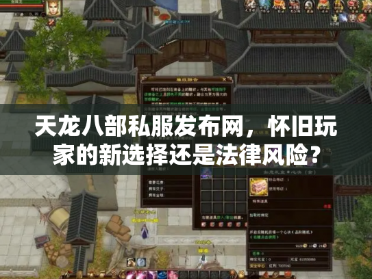 天龙八部私服发布网，怀旧玩家的新选择还是法律风险？