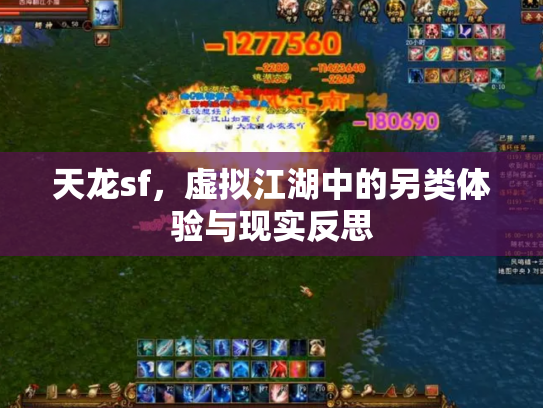 天龙sf，虚拟江湖中的另类体验与现实反思