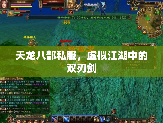 天龙八部私服，虚拟江湖中的双刃剑