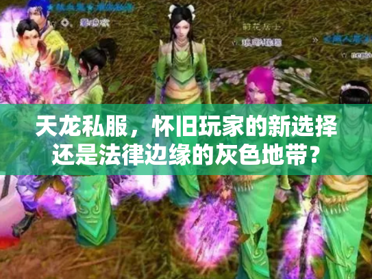 天龙私服，怀旧玩家的新选择还是法律边缘的灰色地带？