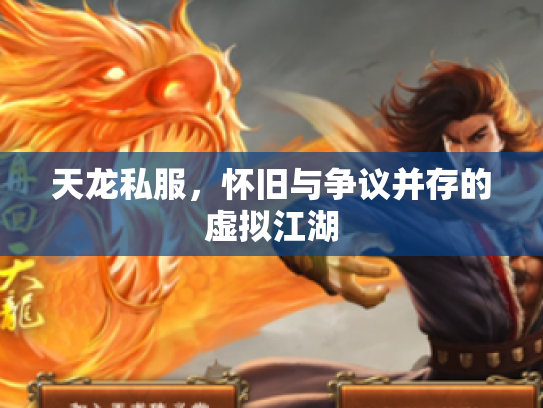 天龙私服，怀旧与争议并存的虚拟江湖