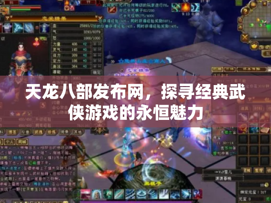 天龙八部发布网，探寻经典武侠游戏的永恒魅力