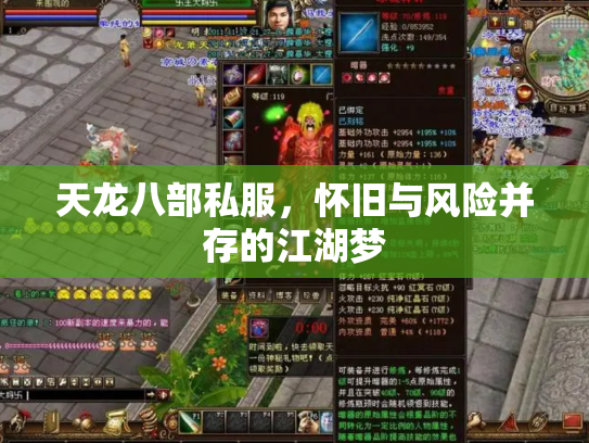 天龙八部私服，怀旧与风险并存的江湖梦