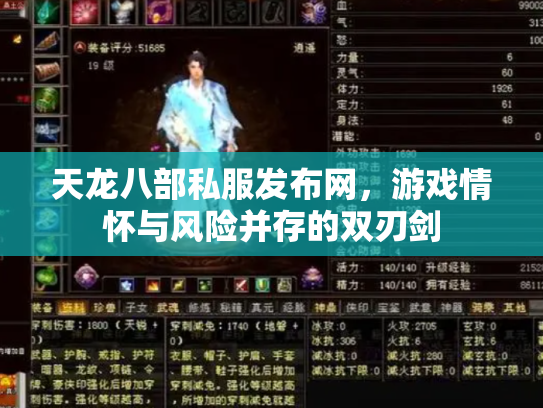 天龙八部私服发布网，游戏情怀与风险并存的双刃剑