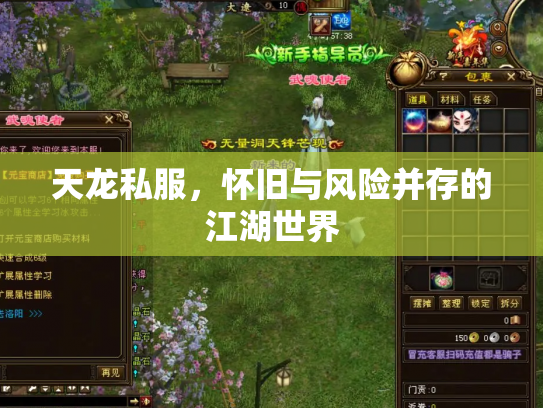 天龙私服，怀旧与风险并存的江湖世界