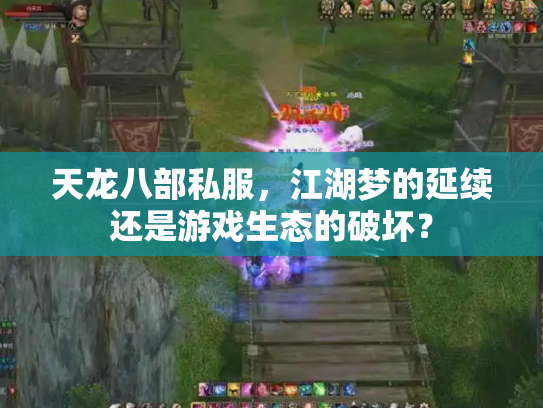 天龙八部私服，江湖梦的延续还是游戏生态的破坏？