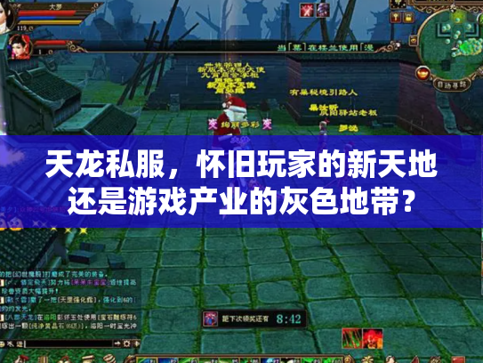 天龙私服，怀旧玩家的新天地还是游戏产业的灰色地带？