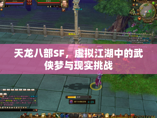 天龙八部SF，虚拟江湖中的武侠梦与现实挑战