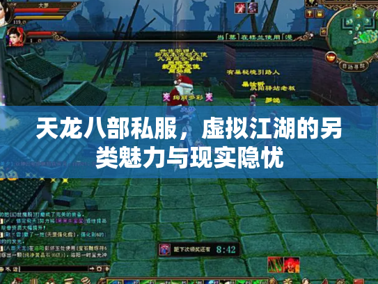天龙八部私服，虚拟江湖的另类魅力与现实隐忧
