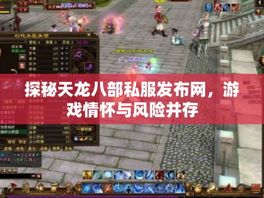 探秘天龙八部私服发布网，游戏情怀与风险并存
