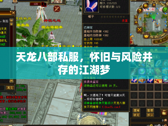 天龙八部私服，怀旧与风险并存的江湖梦
