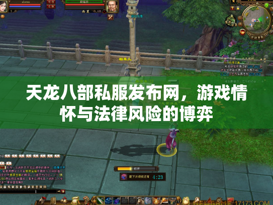 天龙八部私服发布网，游戏情怀与法律风险的博弈