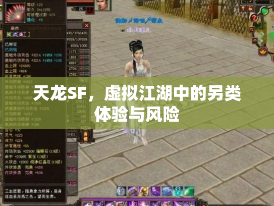 天龙SF，虚拟江湖中的另类体验与风险