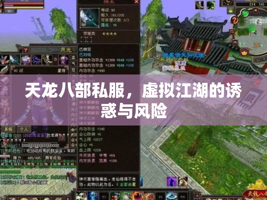 天龙八部私服，虚拟江湖的诱惑与风险