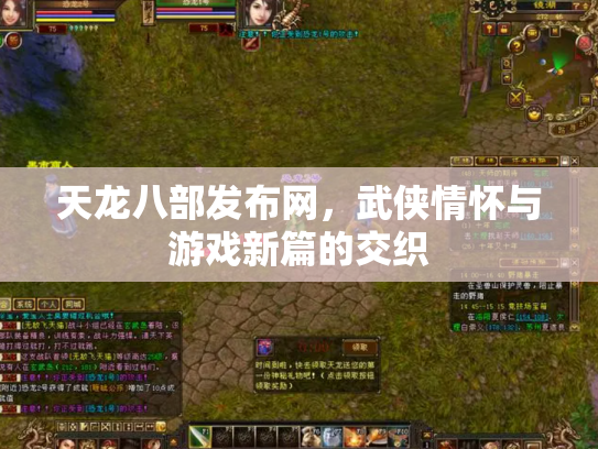 天龙八部发布网，武侠情怀与游戏新篇的交织