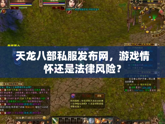 天龙八部私服发布网，游戏情怀还是法律风险？