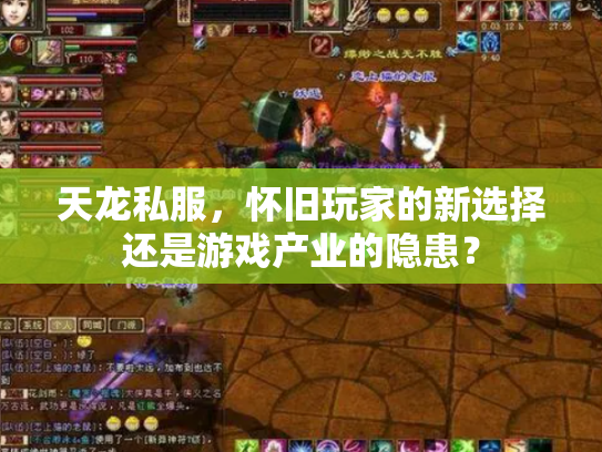 天龙私服，怀旧玩家的新选择还是游戏产业的隐患？