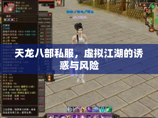 天龙八部私服，虚拟江湖的诱惑与风险