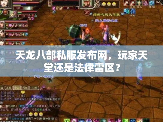 天龙八部私服发布网，玩家天堂还是法律雷区？