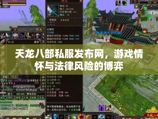 天龙八部私服发布网，游戏情怀与法律风险的博弈
