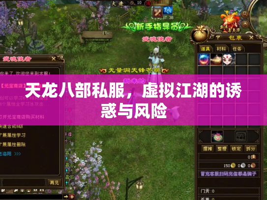 天龙八部私服，虚拟江湖的诱惑与风险