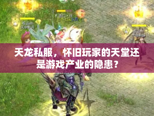 天龙私服，怀旧玩家的天堂还是游戏产业的隐患？