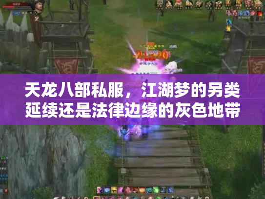 天龙八部私服，江湖梦的另类延续还是法律边缘的灰色地带？