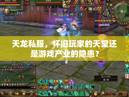 天龙私服，怀旧玩家的天堂还是游戏产业的隐患？