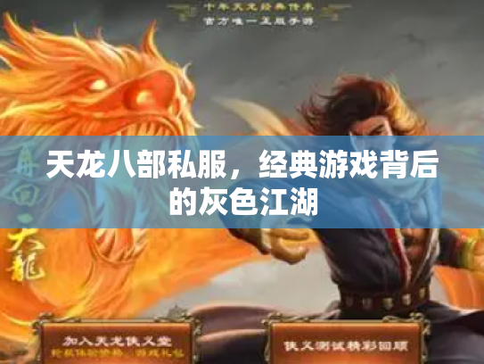 天龙八部私服，经典游戏背后的灰色江湖
