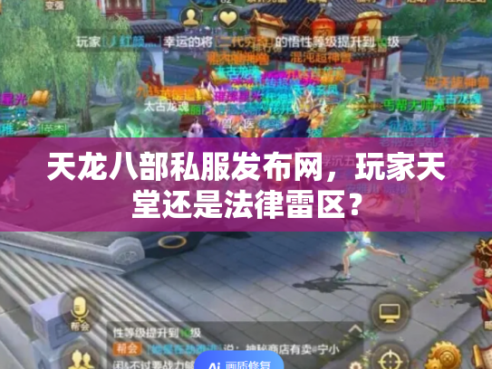 天龙八部私服发布网，玩家天堂还是法律雷区？