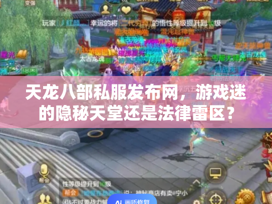 天龙八部私服发布网，游戏迷的隐秘天堂还是法律雷区？